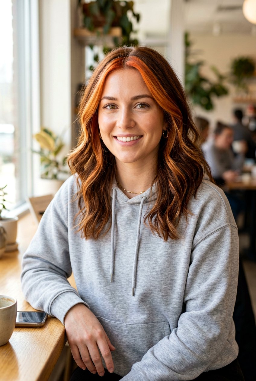 20 Stunning Autumn Copper Brown Hair Color Ideas to Try