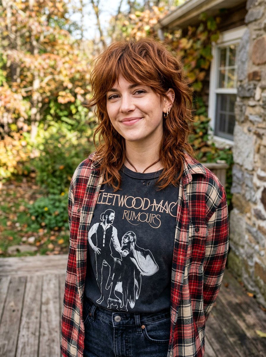 Copper Brown Shag Haircut - 20 copper brown hair color for fall - 20 copper brown hair color for fall