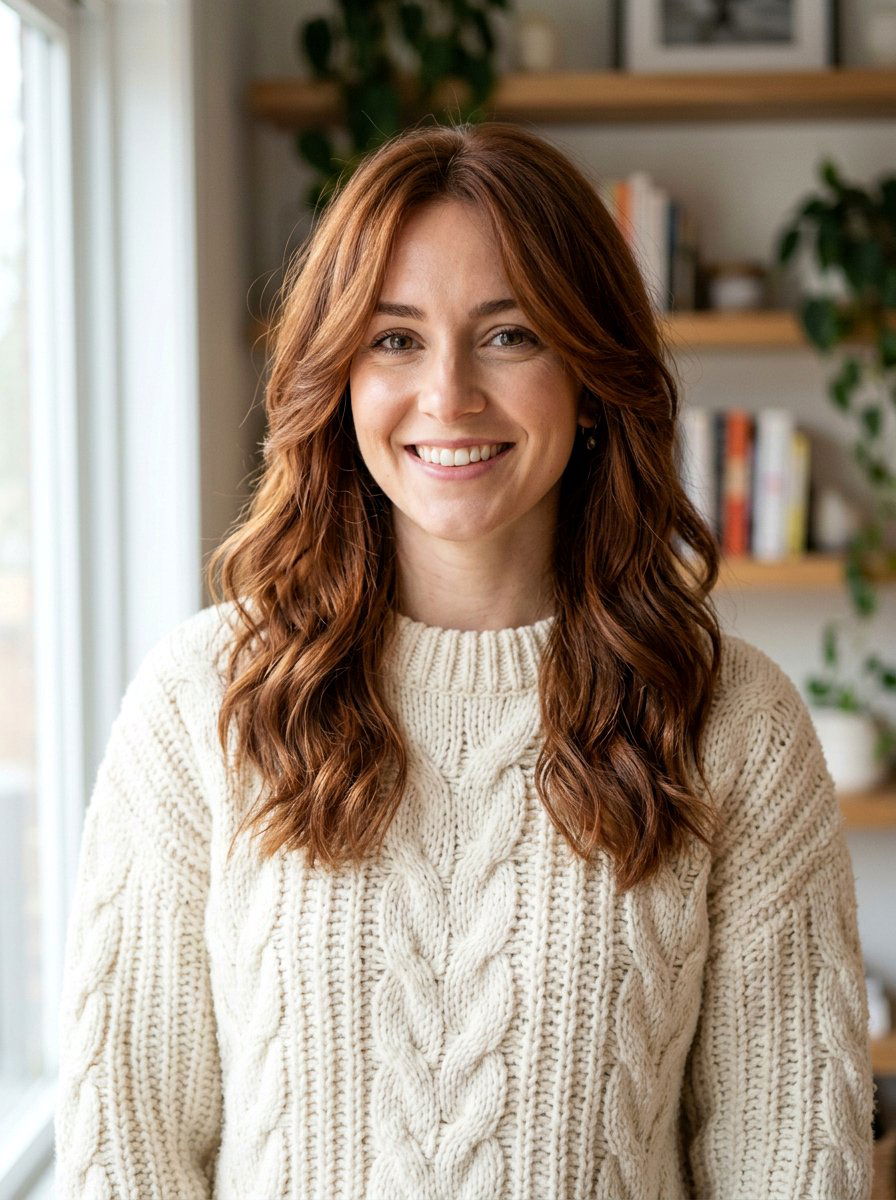 Copper Brown Shoulder Length Hair - 20 copper brown hair color for fall - 20 copper brown hair color for fall
