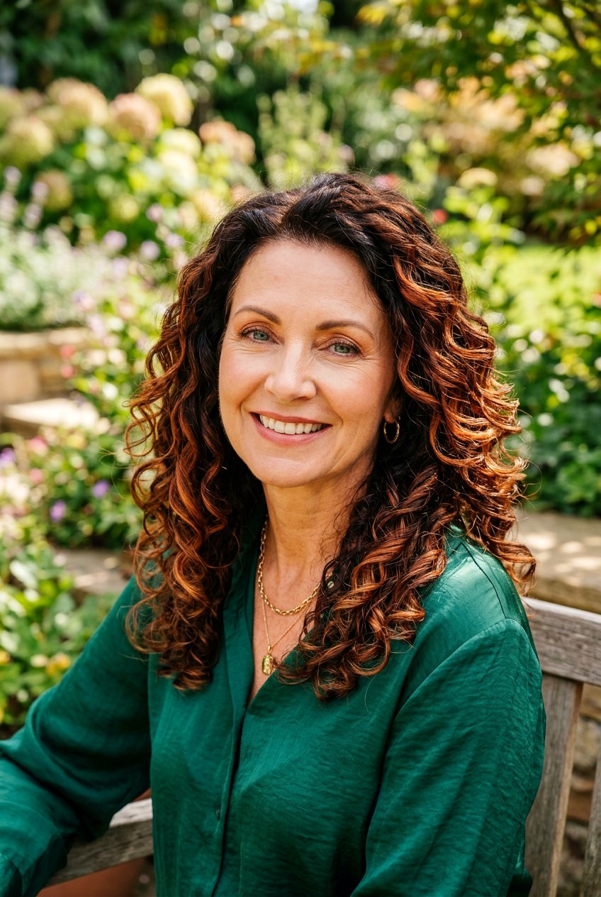 Copper Brunette Balayage - 20 brunette balayage for women over 50 - 20 brunette balayage for women over 50