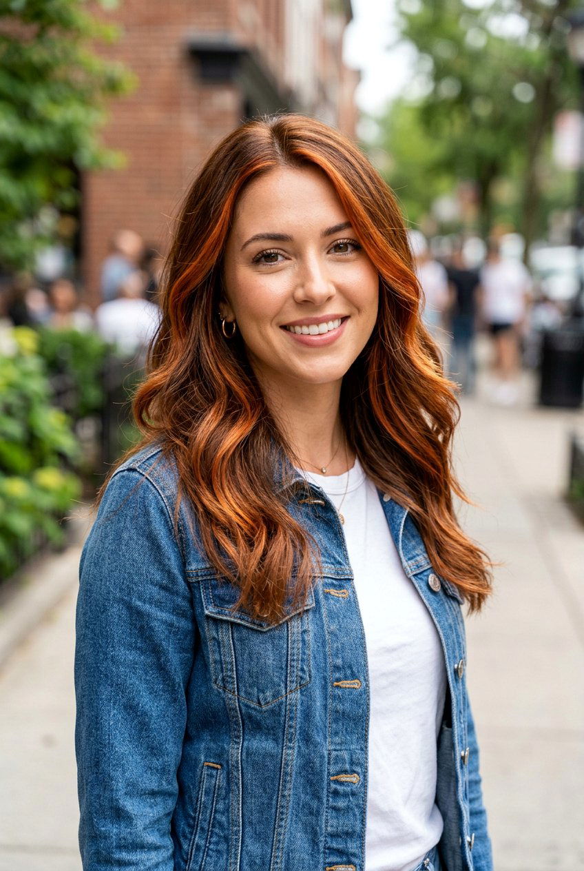 Copper Brunette Hair - 20 brunette color refresh ideas - 20 brunette color refresh ideas