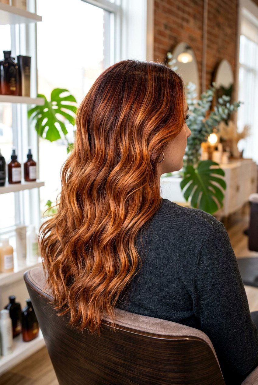 Copper Caramel Balayage - 20 melted caramel balayage - 20 melted caramel balayage