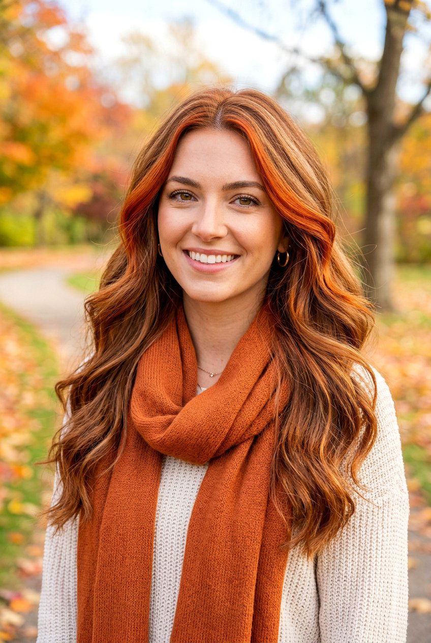 Copper Caramel Hair Color - 20 natural looking copper hair color - 20 natural looking copper hair color