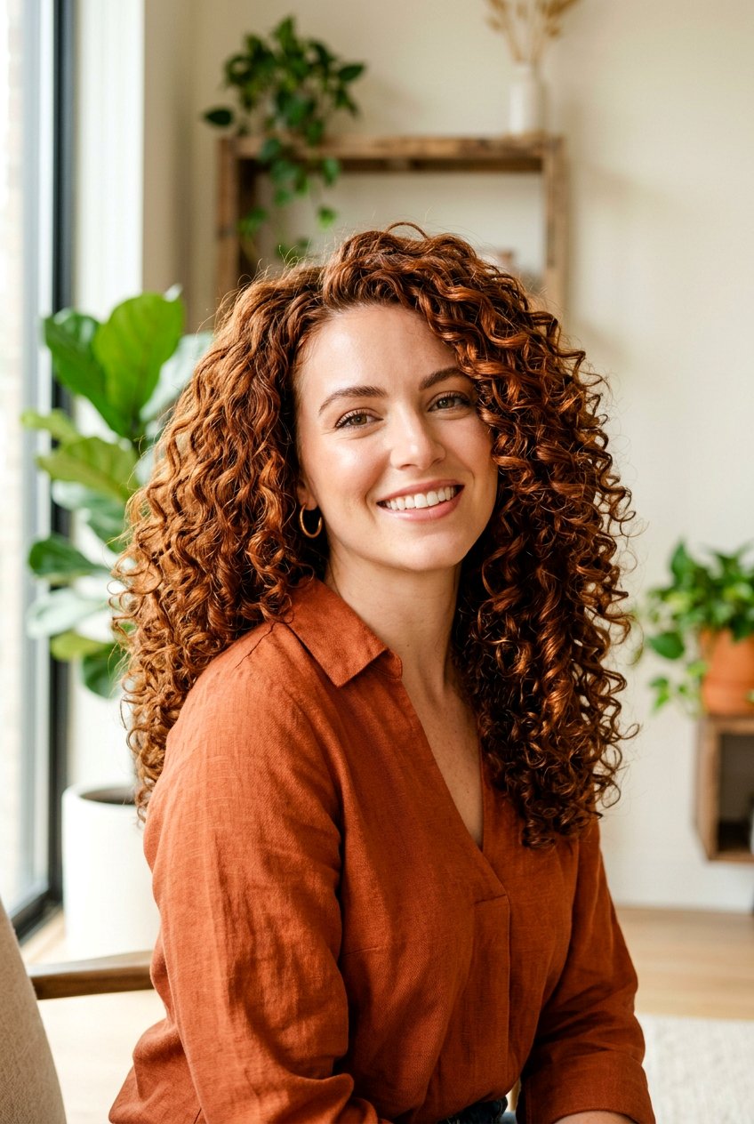 Copper Chestnut Brown - 20 chestnut brunette for mature skin tones - 20 chestnut brunette for mature skin tones