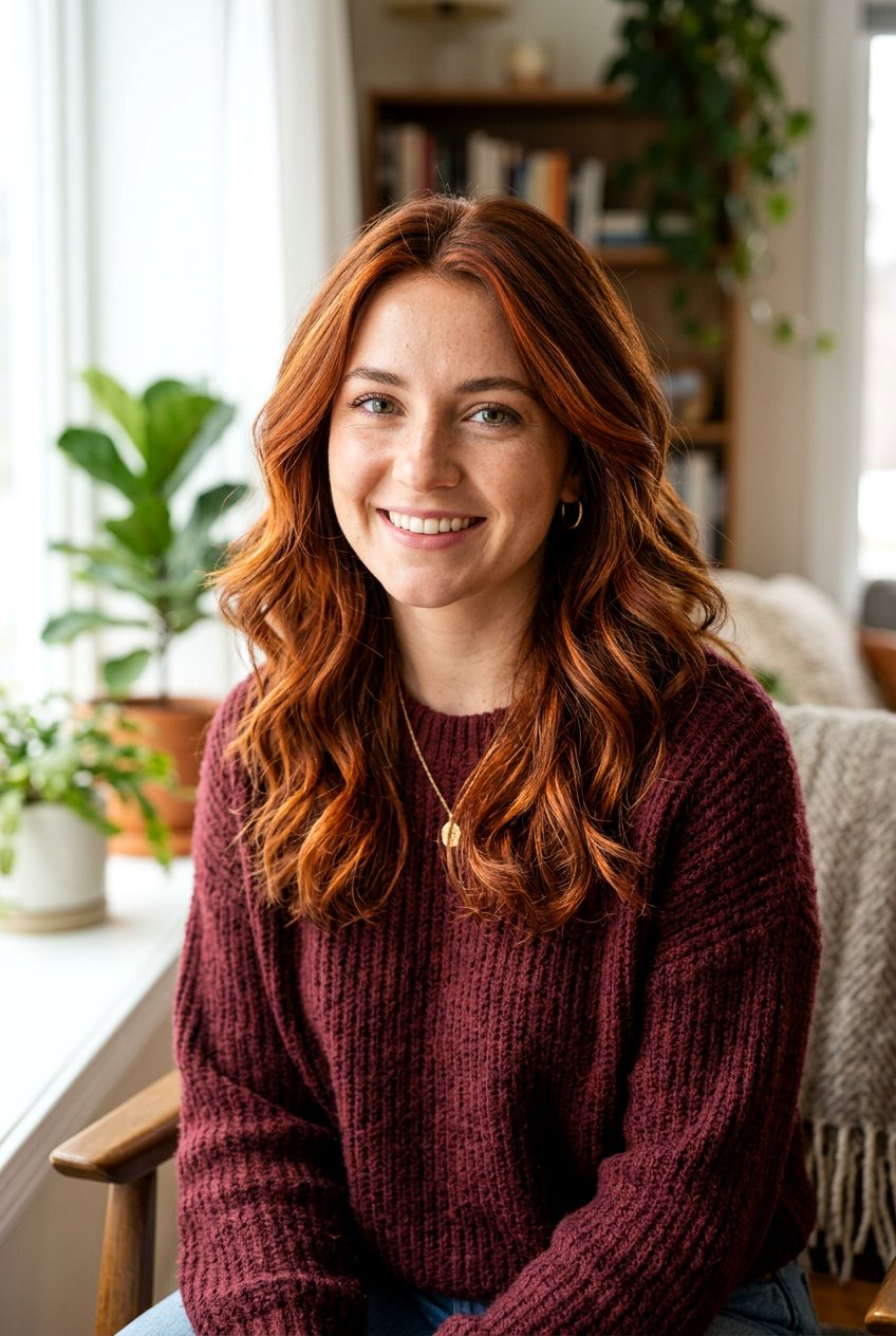 20 Breathtaking Natural Looking Copper Hair Color Ideas