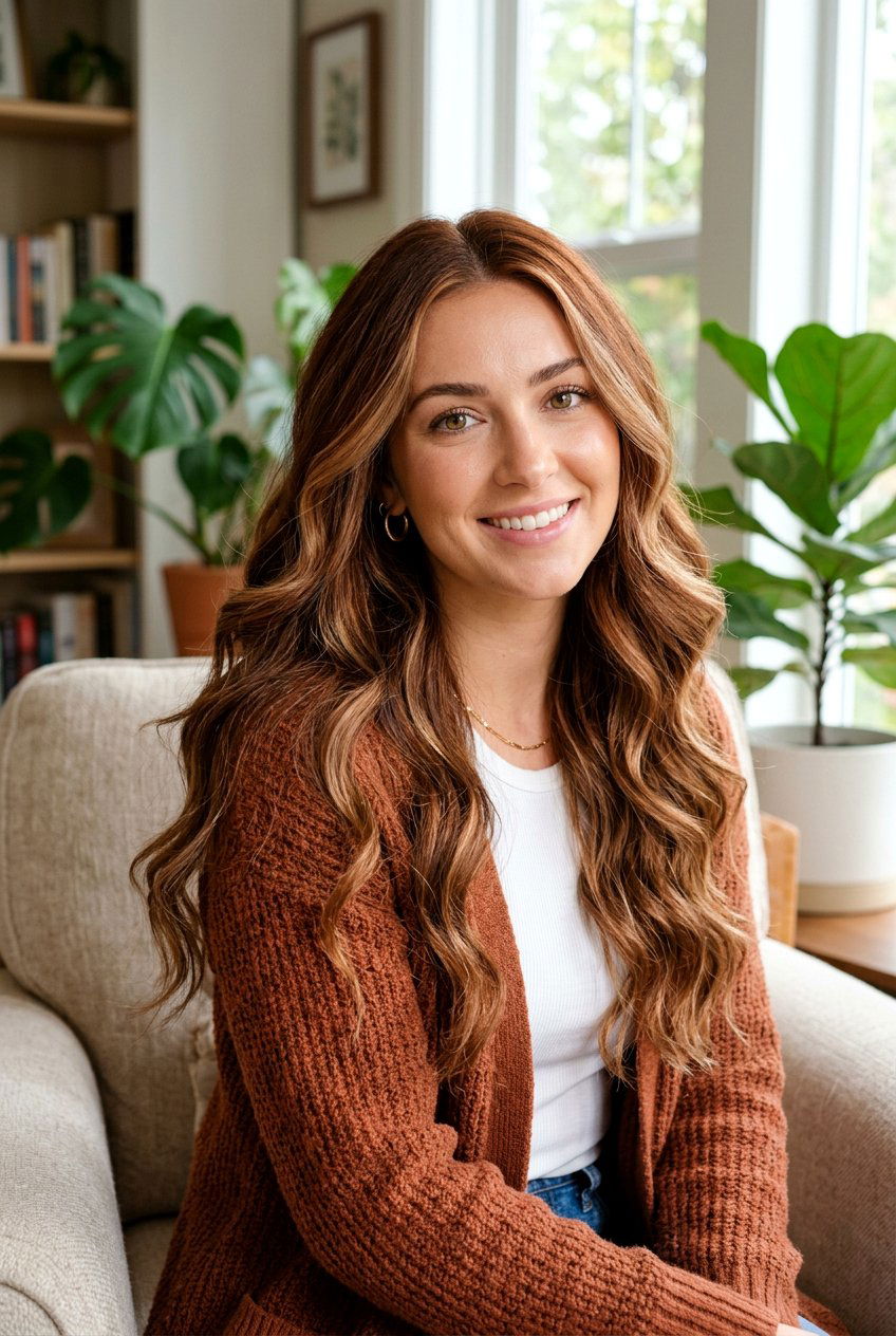 Copper Cocoa Brunette With Golden Beige Highlights - 20 cocoa brunette with beige balayage - 20 cocoa brunette with beige balayage