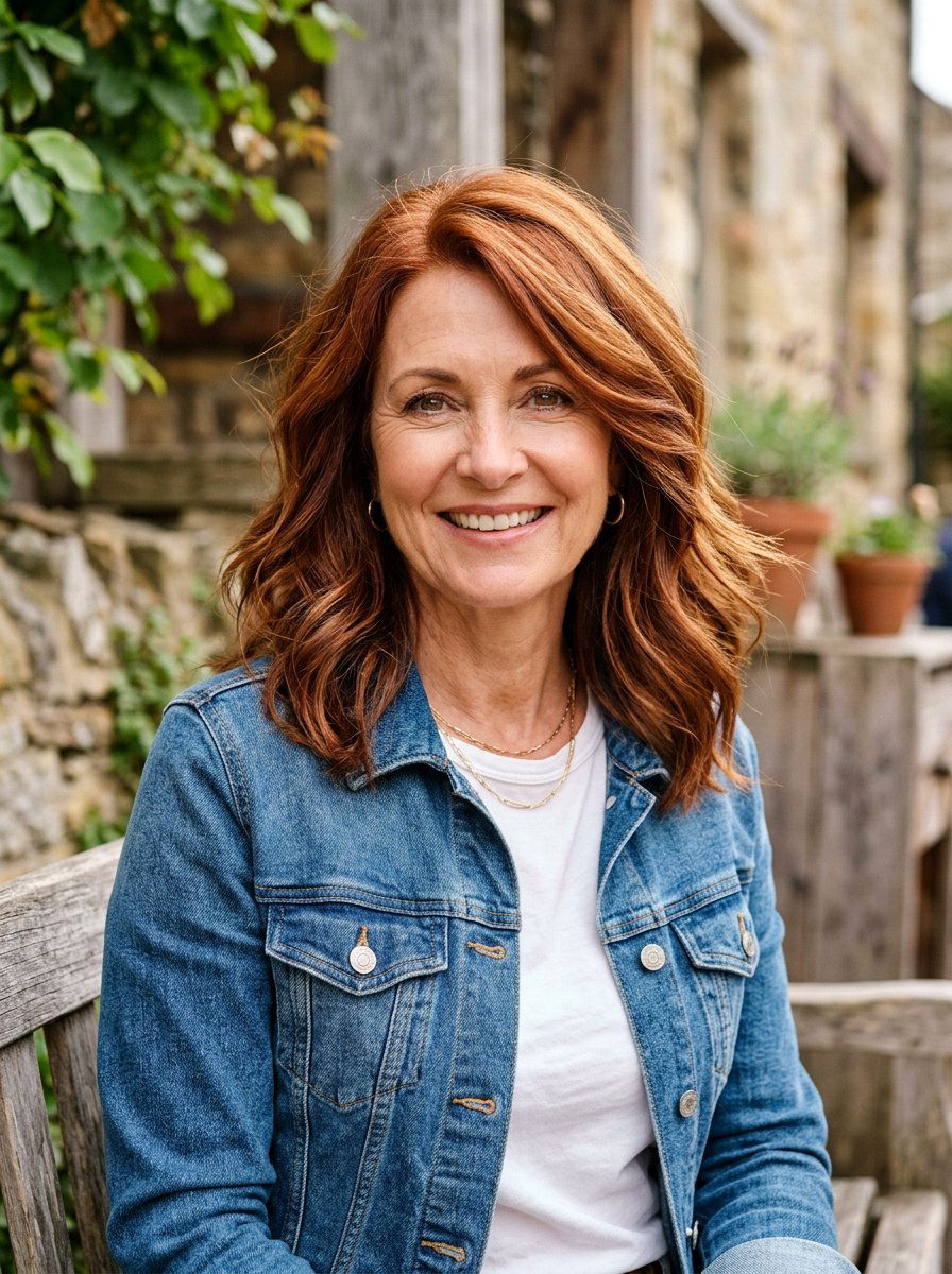 Copper Cowboy Hair - 20 soft copper for mature women - 20 soft copper for mature women