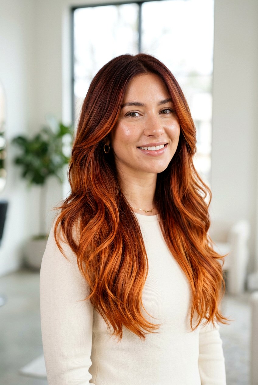 Copper Dimensional Color Melt - 20 rich copper hair color - 20 rich copper hair color