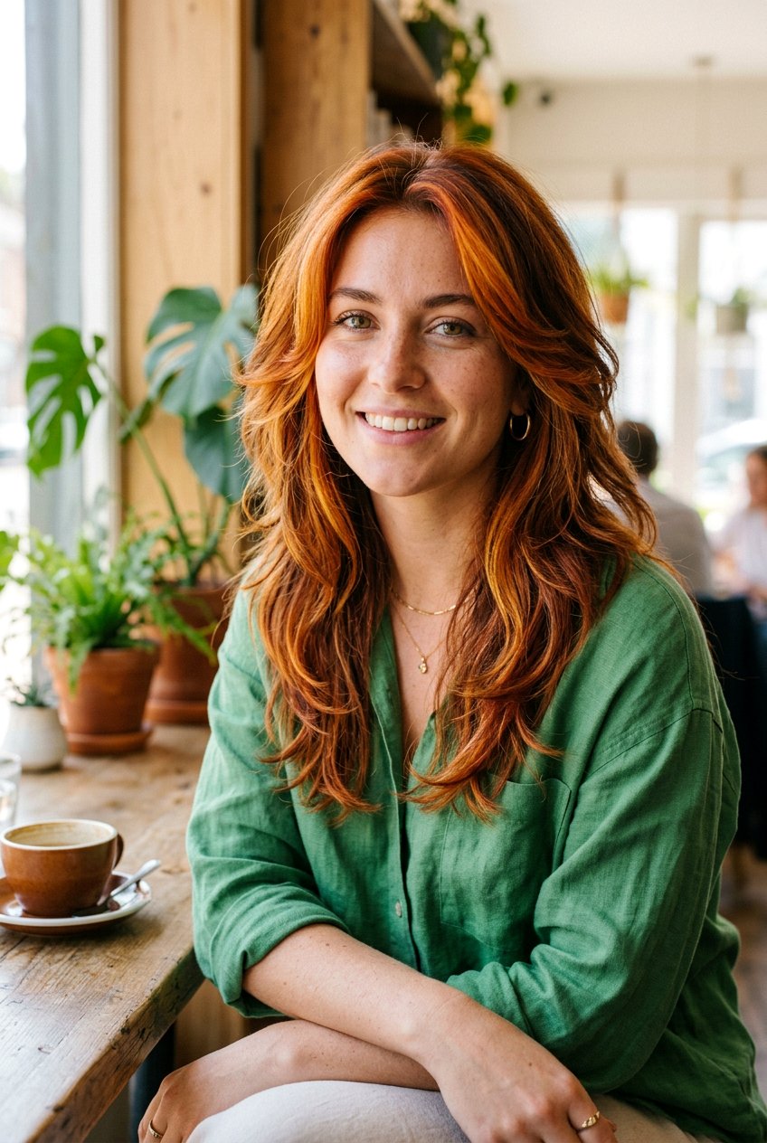 Copper Ginger Hair - 20 editorial hair color ideas - 20 editorial hair color ideas