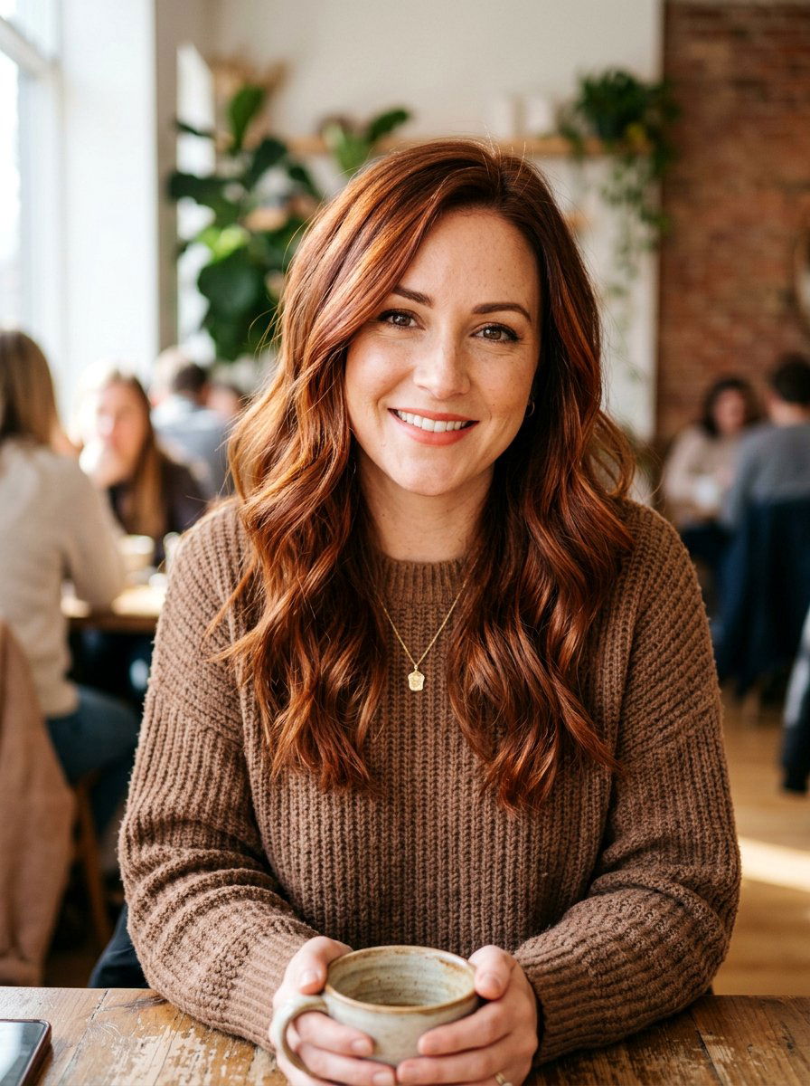 Copper Gloss On Brunette - 20 copper gloss hair color ideas - 20 copper gloss hair color ideas