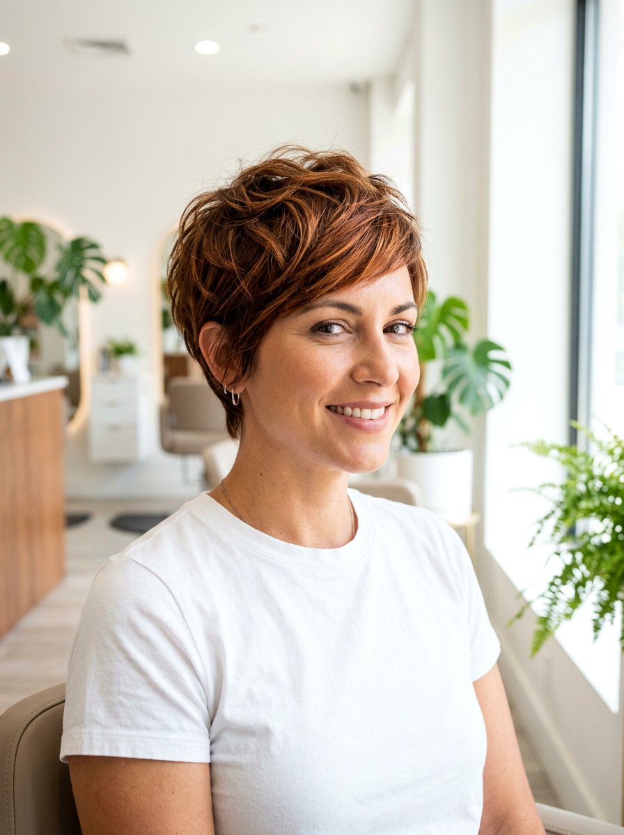 Copper Gloss Over Brown Hair - 20 warm tone gloss for brown hair - 20 warm tone gloss for brown hair