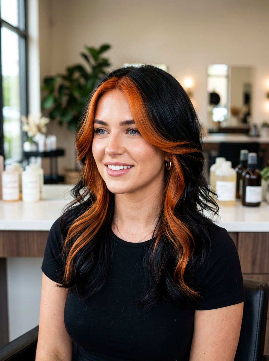 Copper Money Piece Butterfly Haircut - 20 copper butterfly haircut color ideas - 20 copper butterfly haircut color ideas