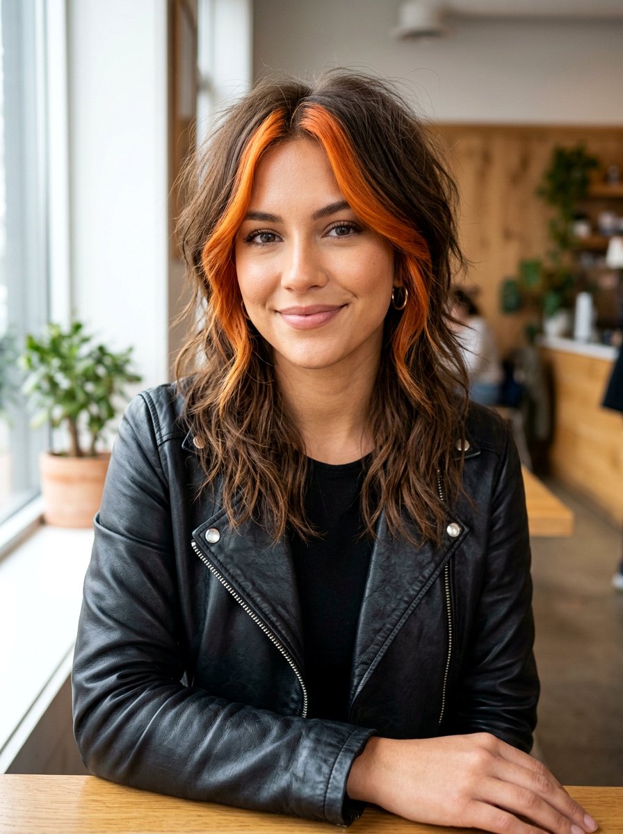 20 Fiery Copper Wolf Cut Color Ideas for a Bold New Look