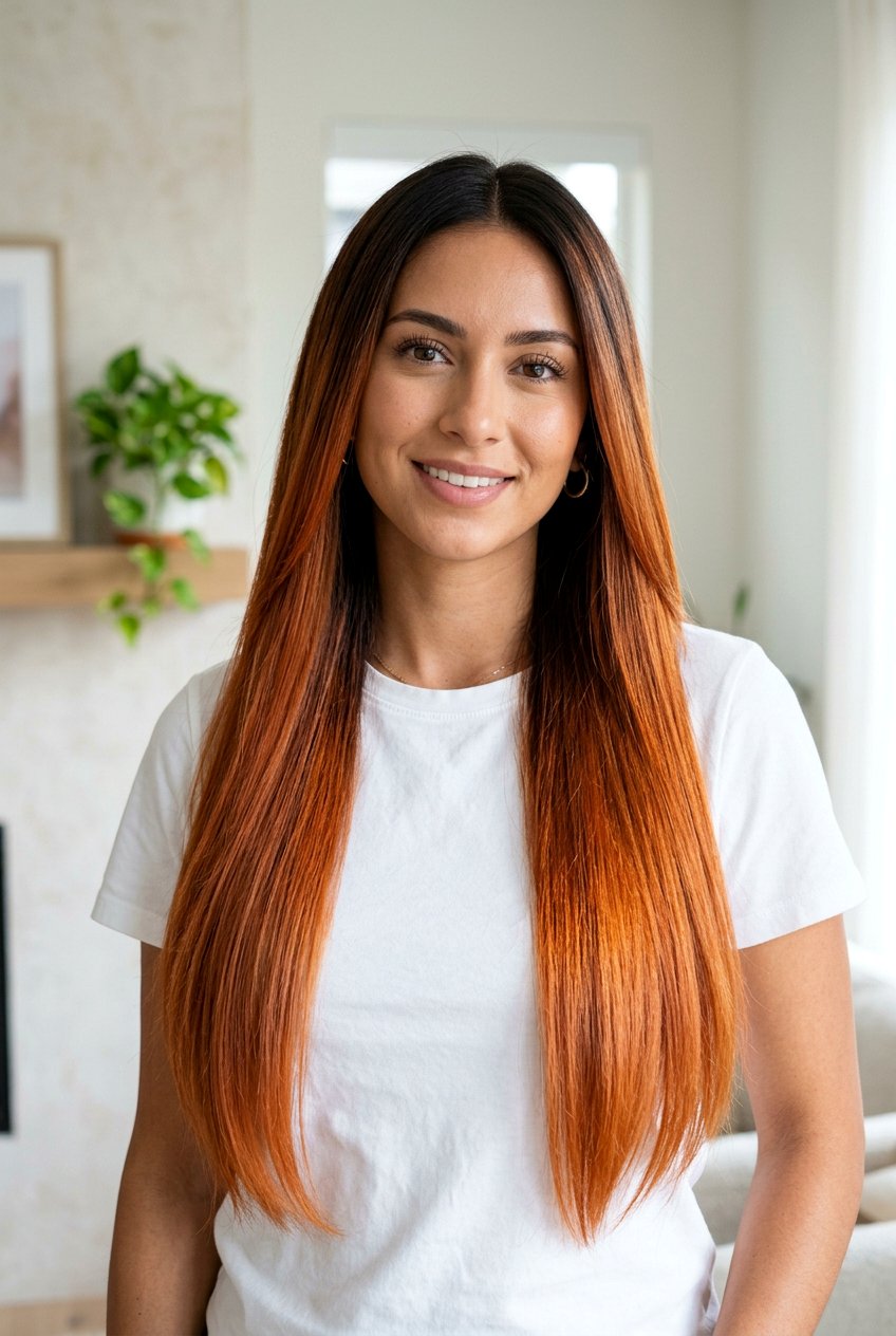 Copper Ombre Hair Color - 20 rich copper hair color - 20 rich copper hair color
