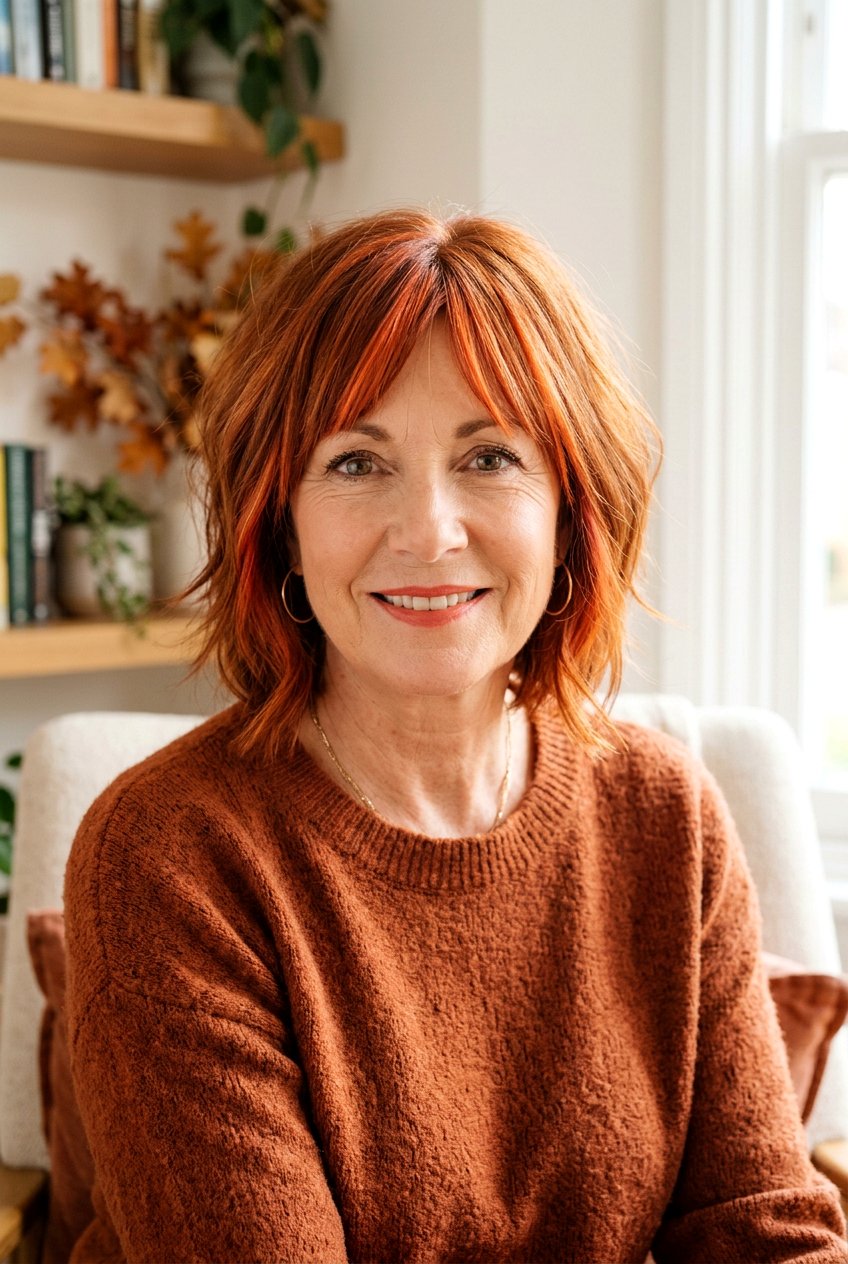 20 Flattering Face Framing Highlights For Women Over 50