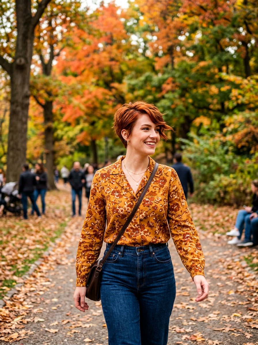 Copper Penny Red Pixie - 20 red pixie hair color ideas - 20 red pixie hair color ideas