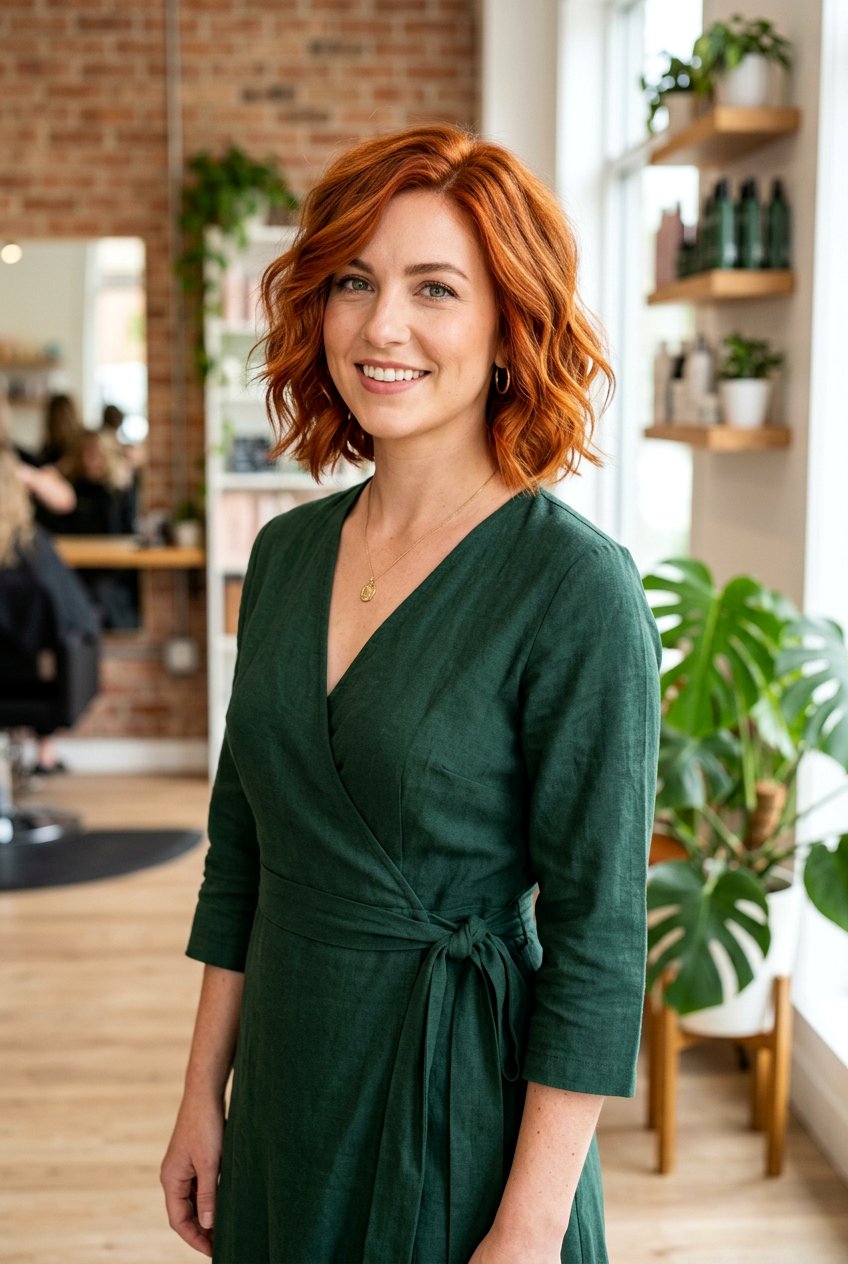 Copper Red Bob Haircut - 20 hair color ideas for bob haircuts - 20 hair color ideas for bob haircuts