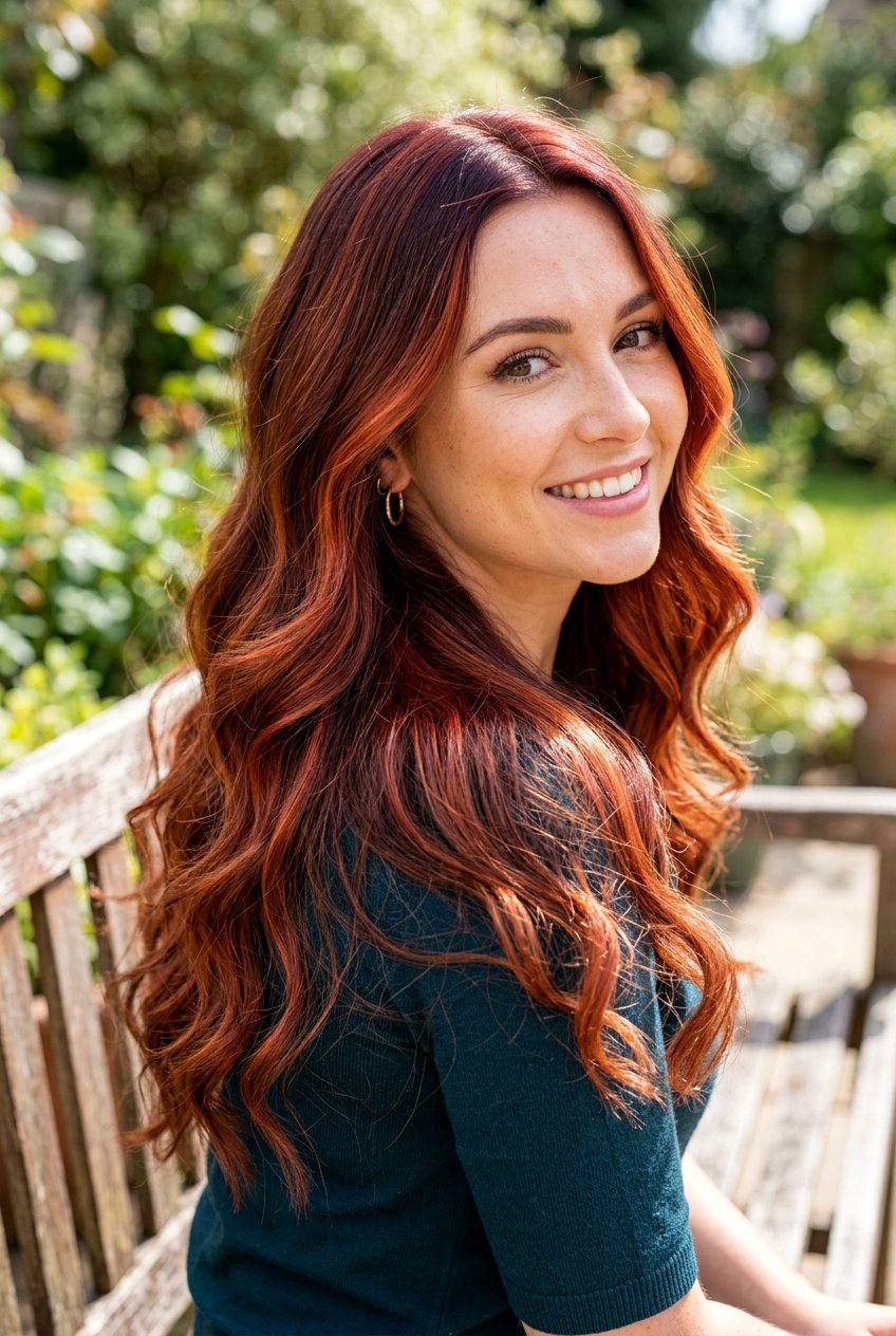 20 Stunning Copper Red Balayage Ideas for Your Next Makeover