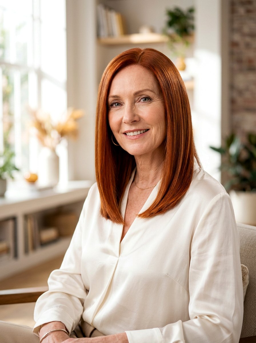 Copper Red Gloss Treatment - 20 copper refresh for mature women - 20 copper refresh for mature women