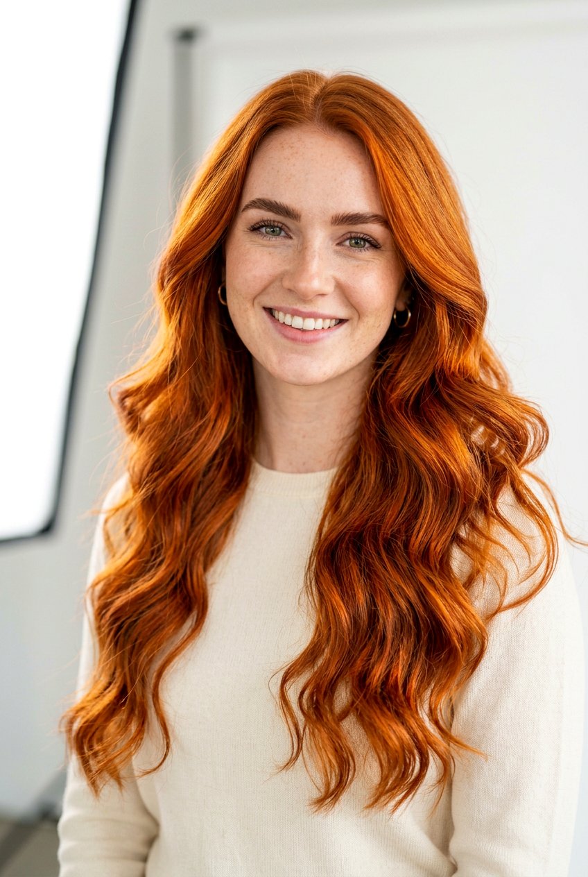 Copper Red Hair - 20 summer hair color ideas - 20 summer hair color ideas
