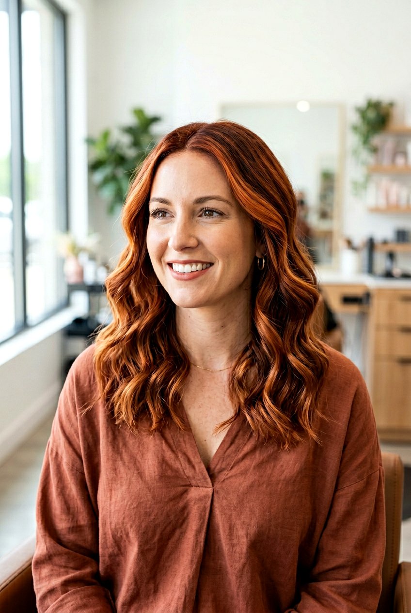 Copper Reverse Balayage - 20 bright copper balayage ideas - 20 bright copper balayage ideas