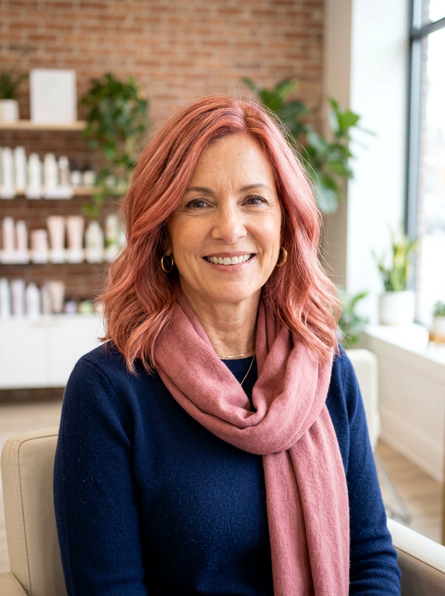 Copper Rose Lob - 20 soft copper for mature women - 20 soft copper for mature women