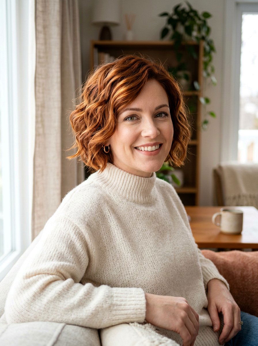 20 Show-Stopping Wavy Bixie Haircut Ideas for Thick Hair