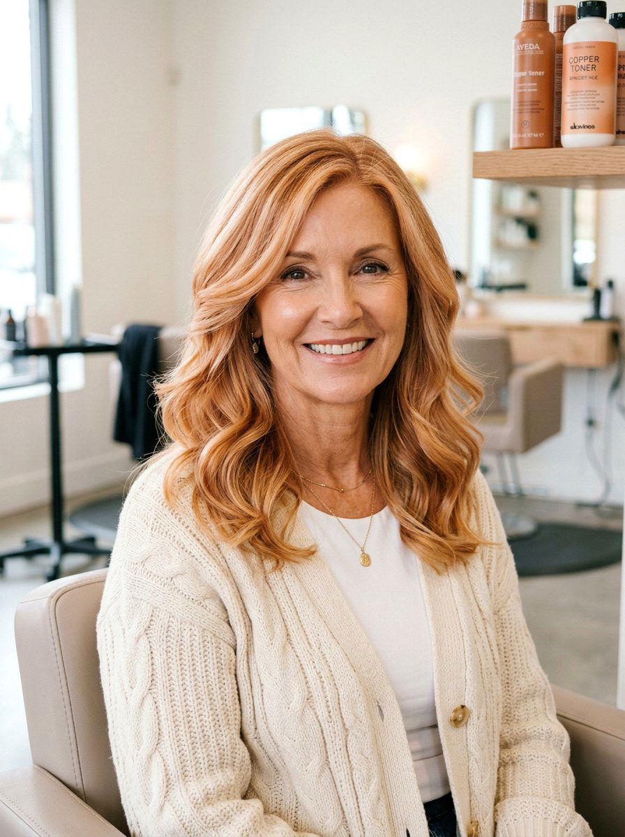 Copper Toner For Blonde Hair - 20 copper refresh for mature women - 20 copper refresh for mature women