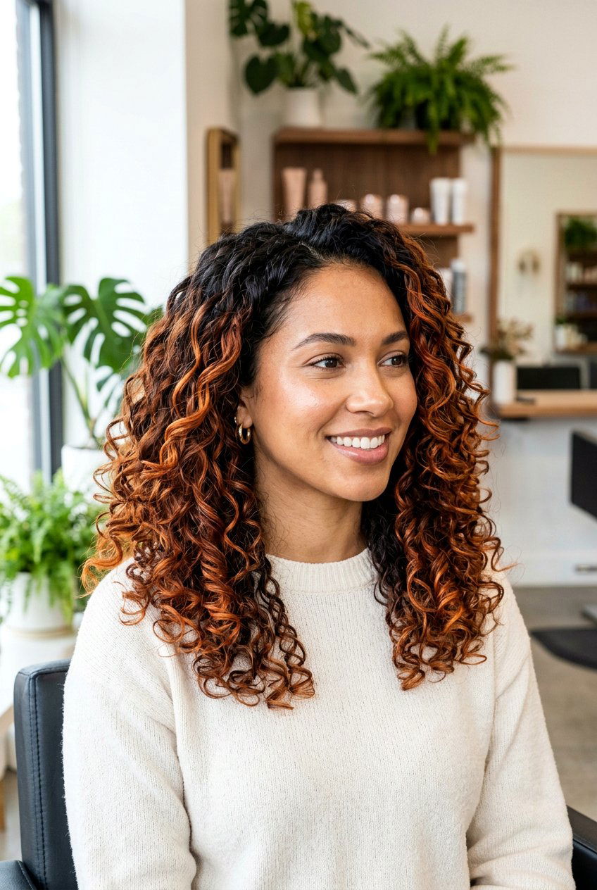 Copper brunette balayage - 20 brunette balayage hair - 20 brunette balayage hair