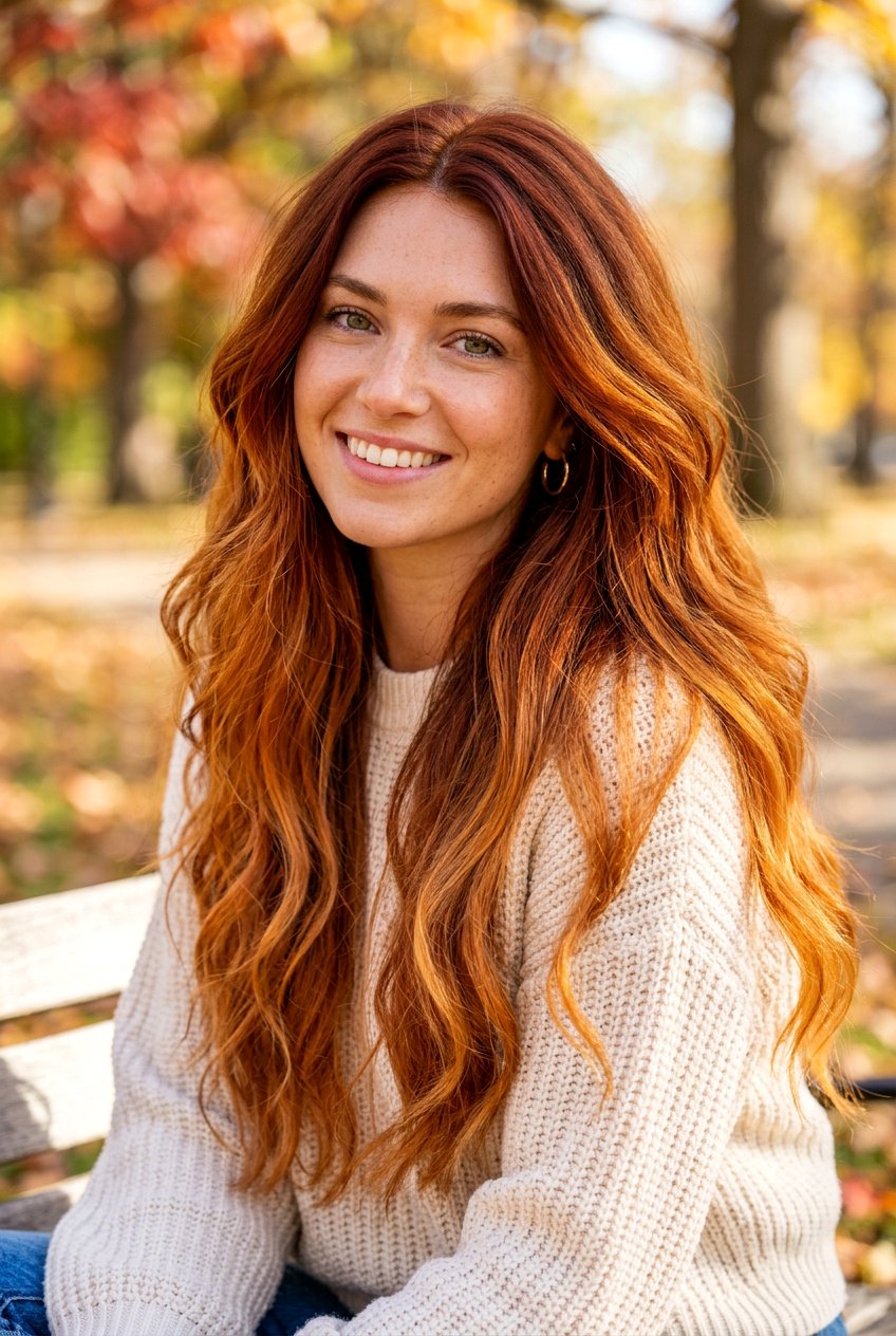 Copper ginger ombre hair - 20 red ombre hair color - 20 red ombre hair color