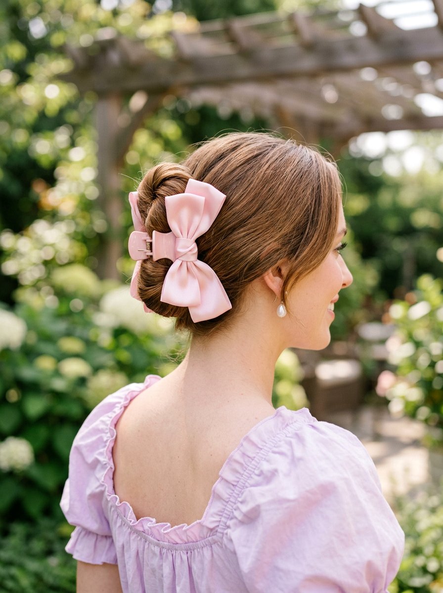 20 Effortless Summer Claw Clip Bun Hairstyles to Try Now