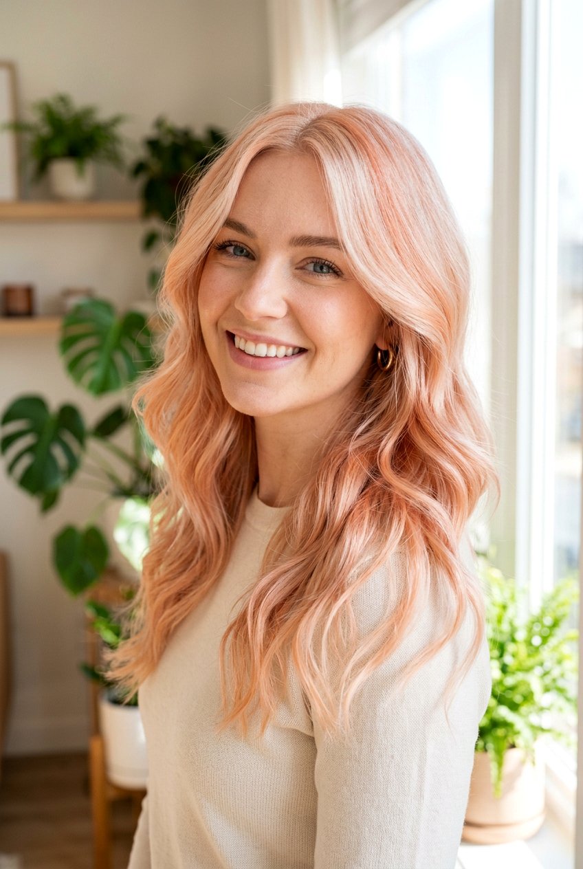 Coral Blonde Hair - 20 coral hair color ideas - 20 coral hair color ideas