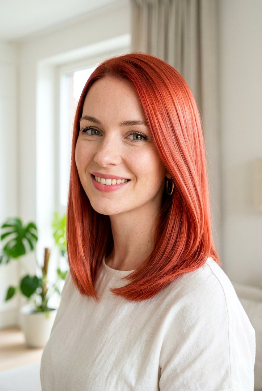 Coral Red Hair - 20 coral hair color ideas - 20 coral hair color ideas