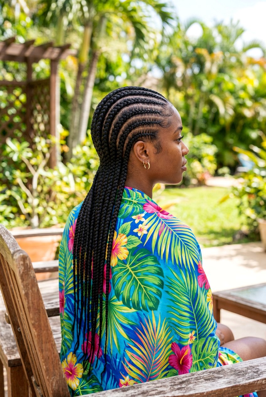 Cornrow Braids For Beach Vacation - 20 beach day braid hairstyle - 20 beach day braid hairstyle