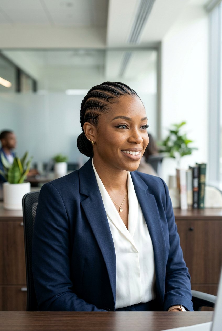 20 Elegant Natural Hairstyles for Work to Elevate Your Look