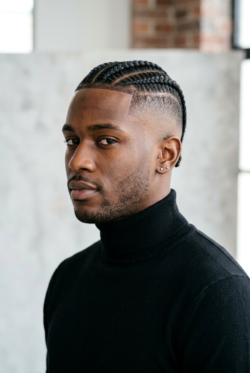 Cornrow Braids Undercut - 20 braids with undercut men - 20 braids with undercut men