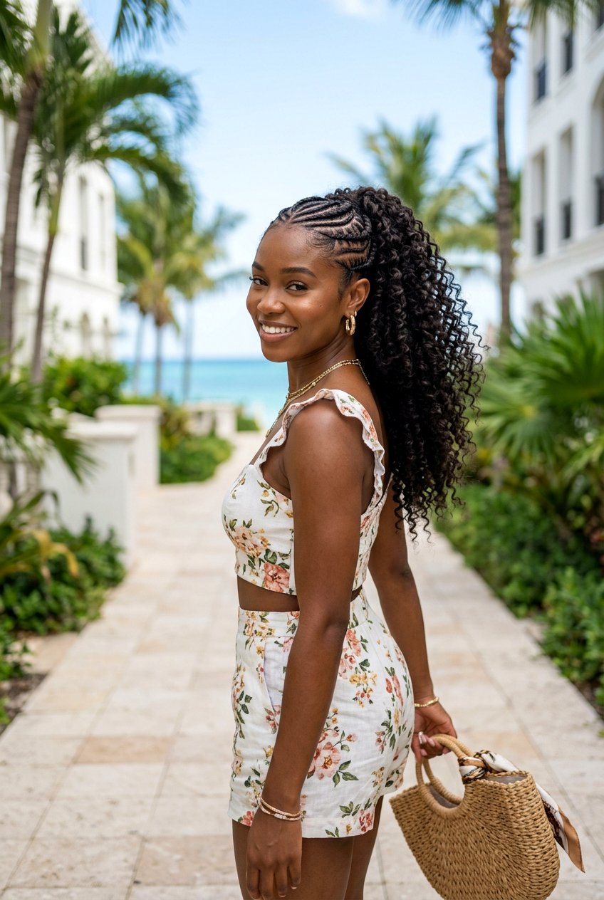 Cornrow Curly Ponytail Natural Hair - 20 curly ponytail for natural hair - 20 curly ponytail for natural hair