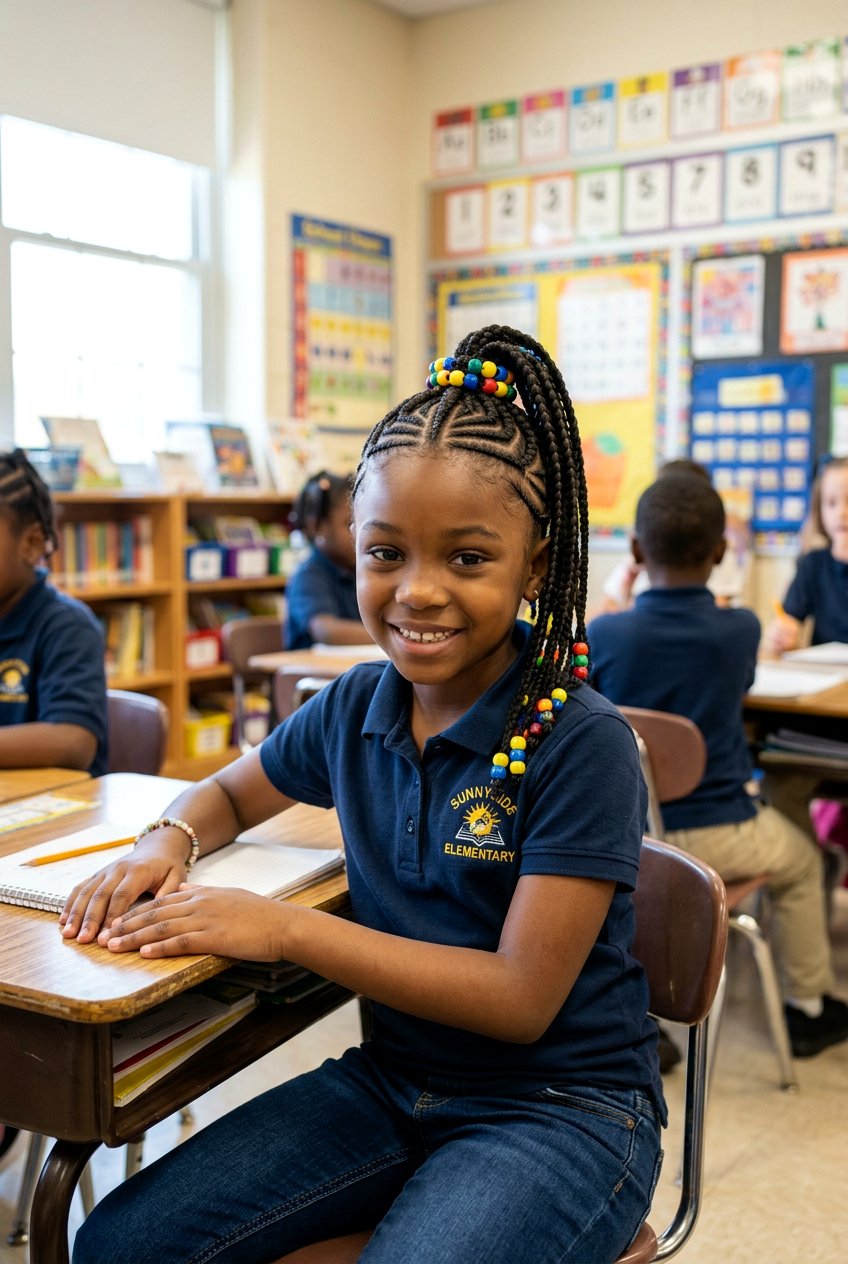 20 Adorable Cornrow Styles for Little Girls You Must See