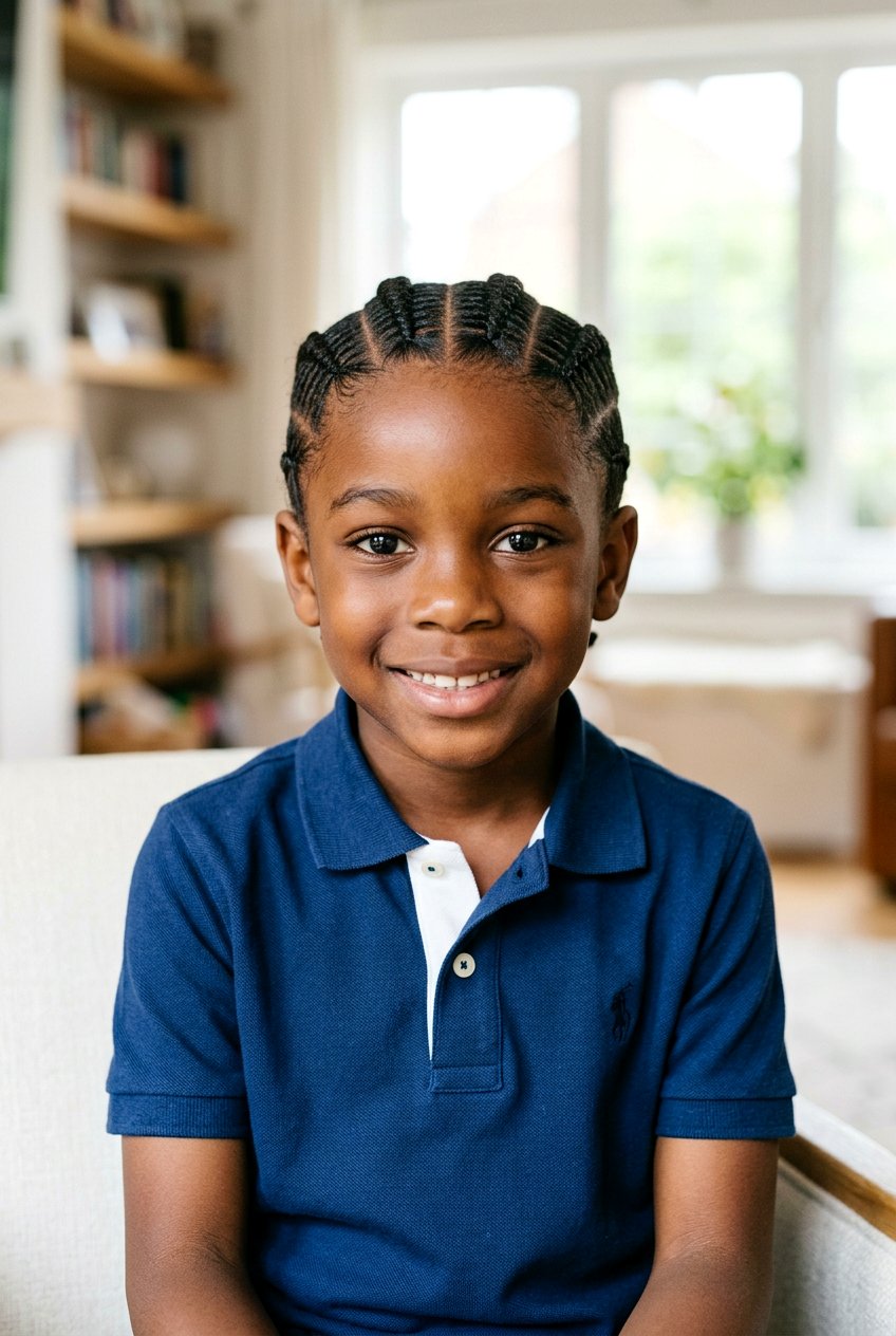 Cornrows With Middle Part For Boys - 20 cornrow styles for boys - 20 cornrow styles for boys
