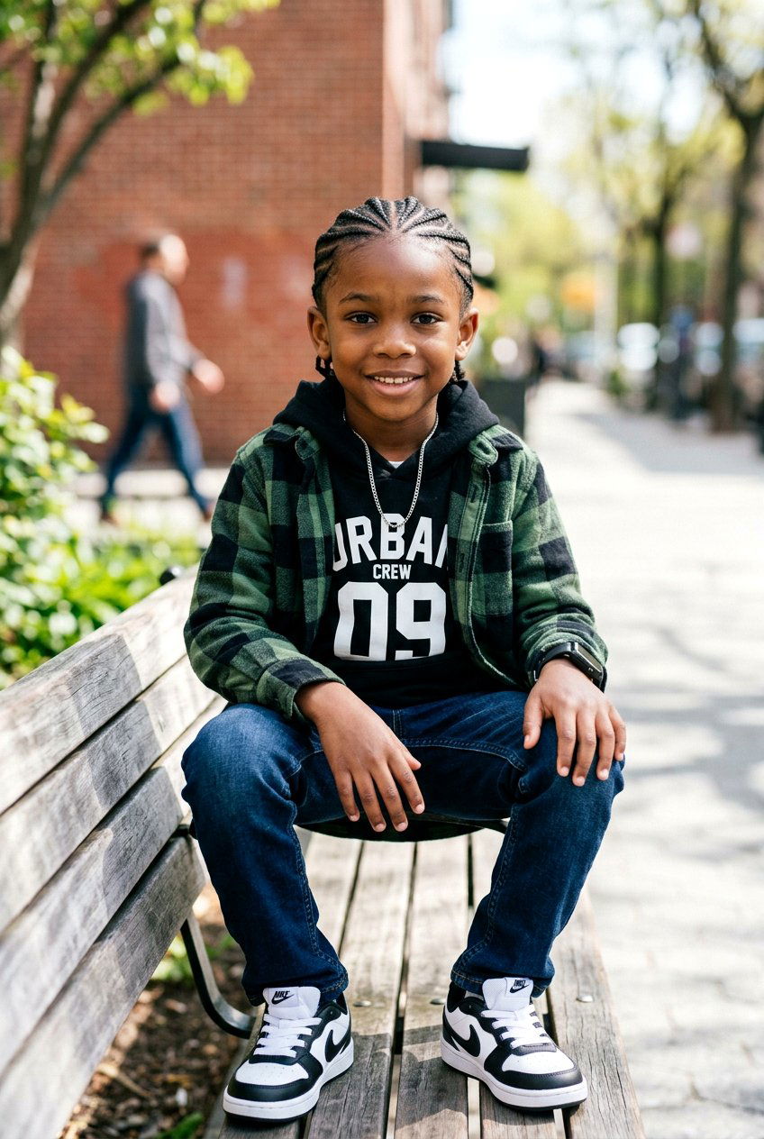 Cornrows With Small Braids For Boys - 20 cornrow styles for boys - 20 cornrow styles for boys
