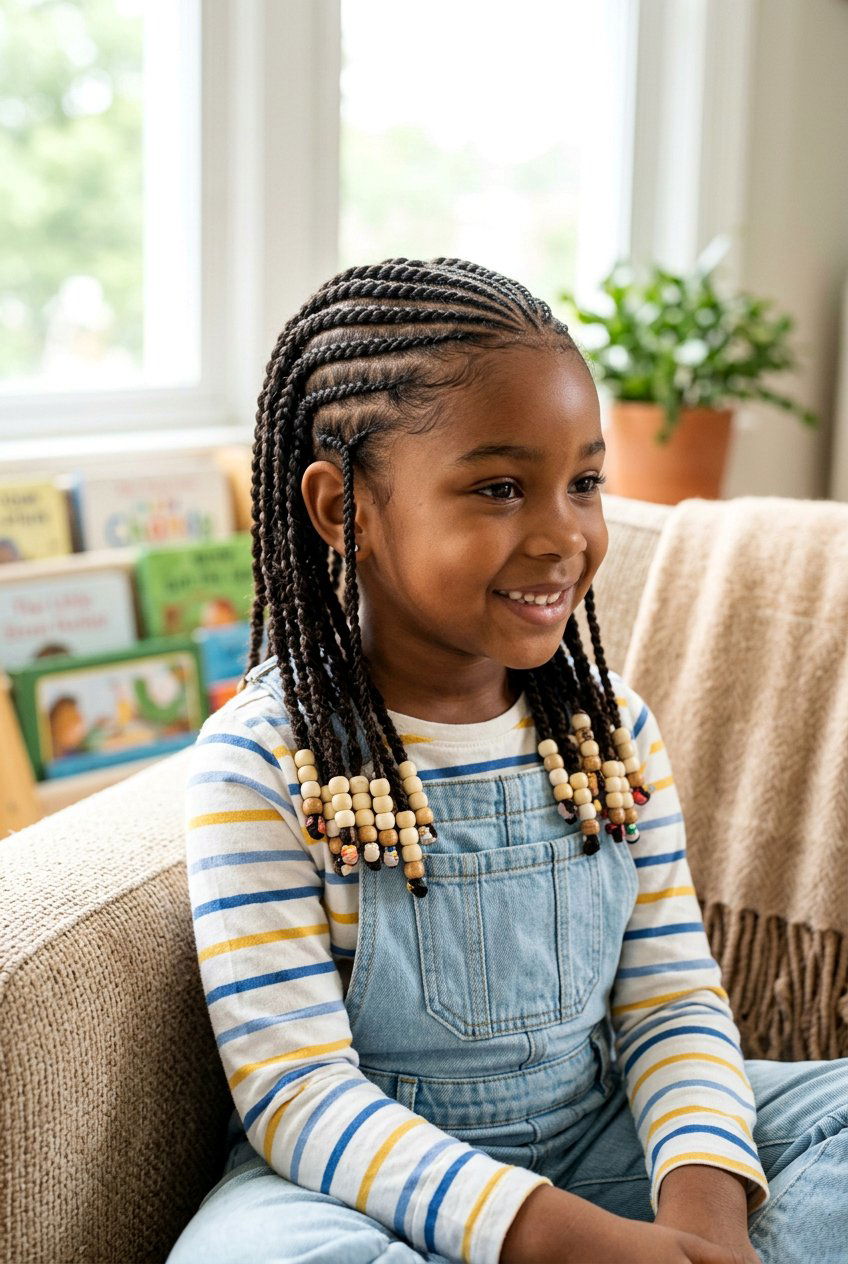 Cornrows With Twisted Ends For Little Girls - 20 cornrow styles for little girls - 20 cornrow styles for little girls
