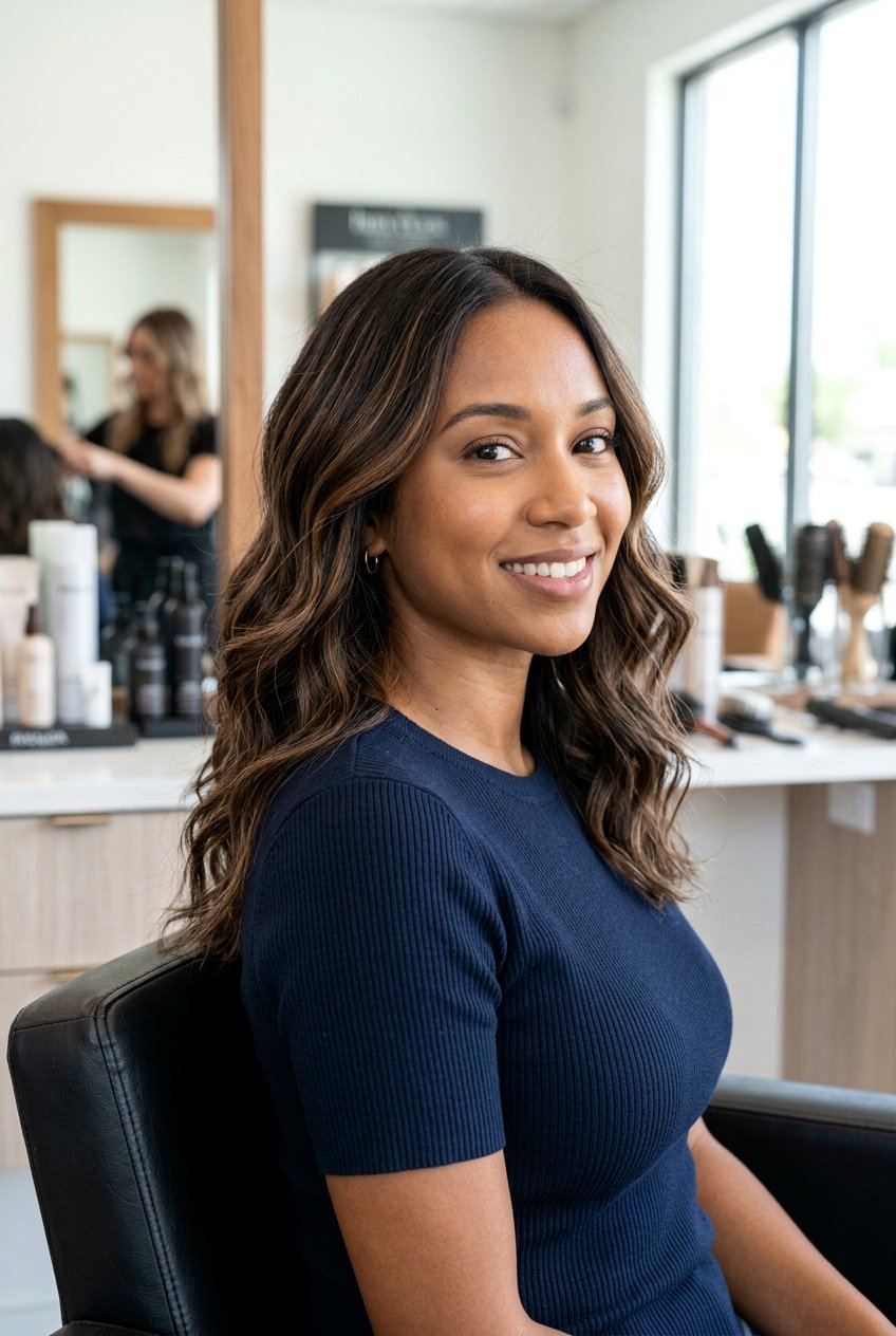 Correcting Flat Black Dye To Dimensional Brown Black - 20 dimensional brown black hair - 20 dimensional brown black hair