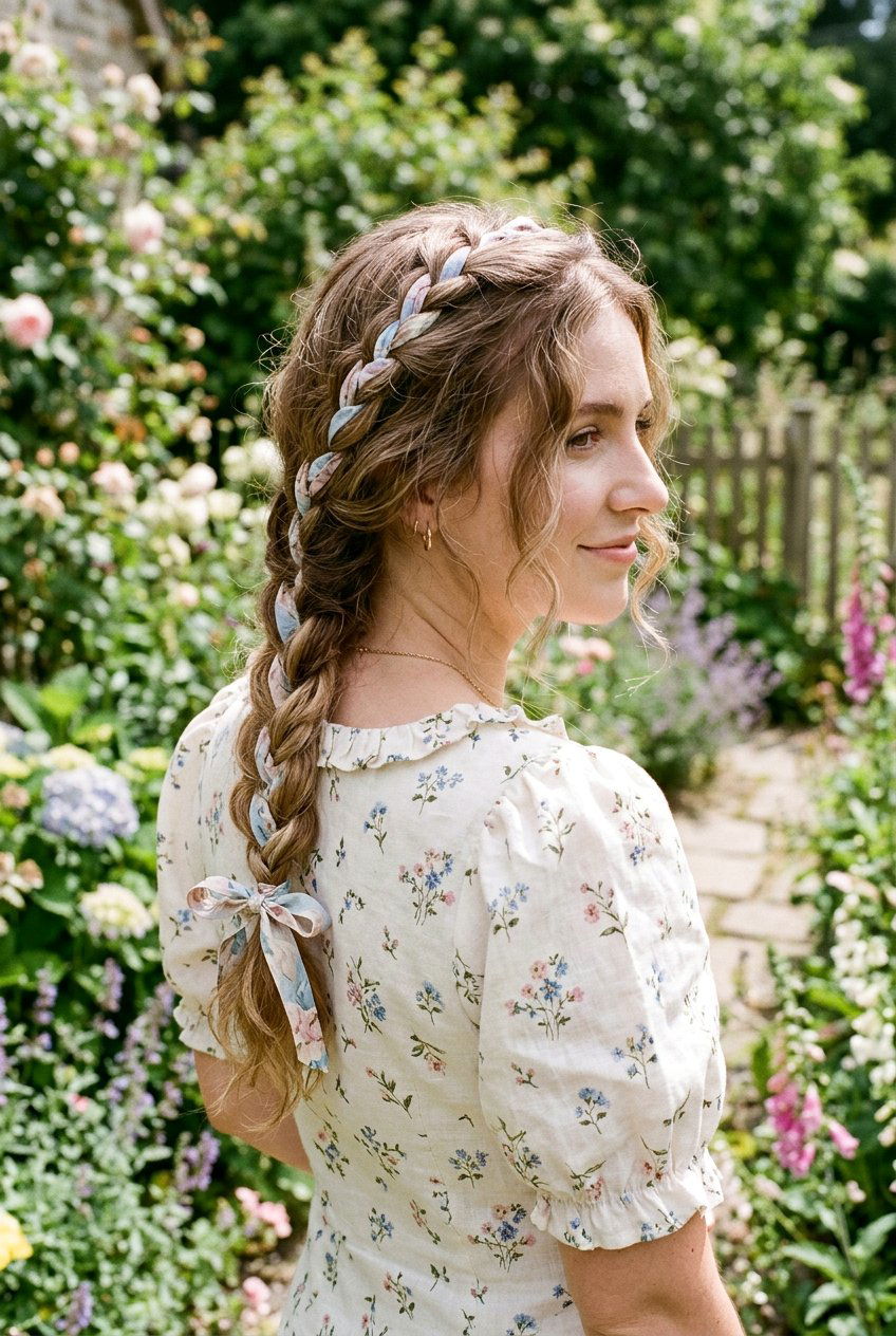 20 Enchanting Cottagecore Braid Hairstyle Ideas to Recreate