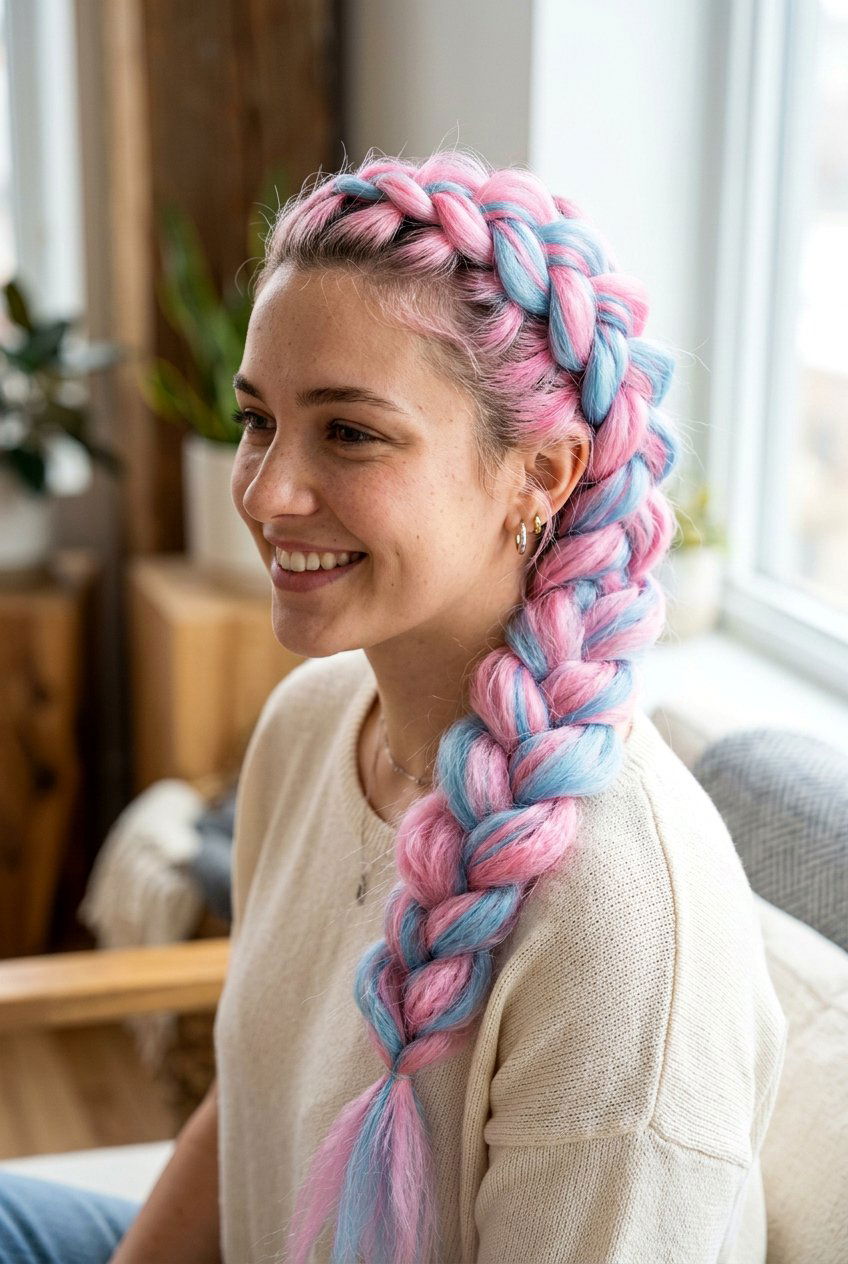 Cotton Candy Hair - 20 fantasy hair color ideas - 20 fantasy hair color ideas