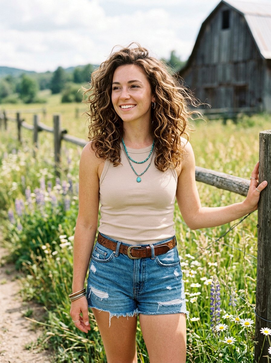 Country Core Western Curls - 20 western curls hairstyle - 20 western curls hairstyle