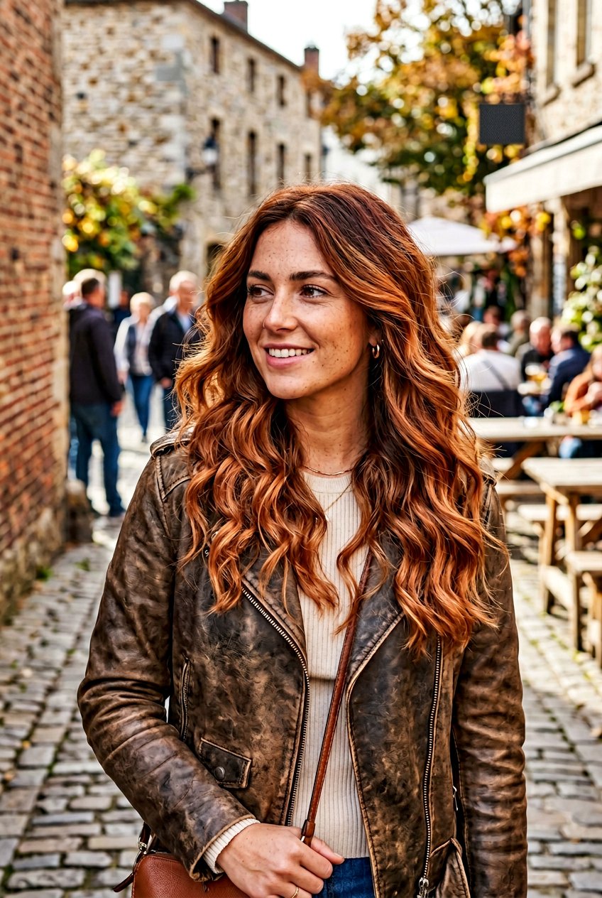 Cowboy Copper Balayage - 20 bright copper balayage ideas - 20 bright copper balayage ideas