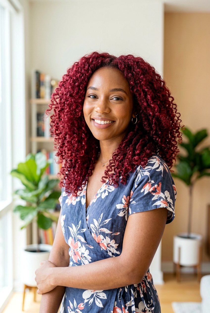 Cranberry Red Curly Hair Color - 20 cranberry red hair color - 20 cranberry red hair color