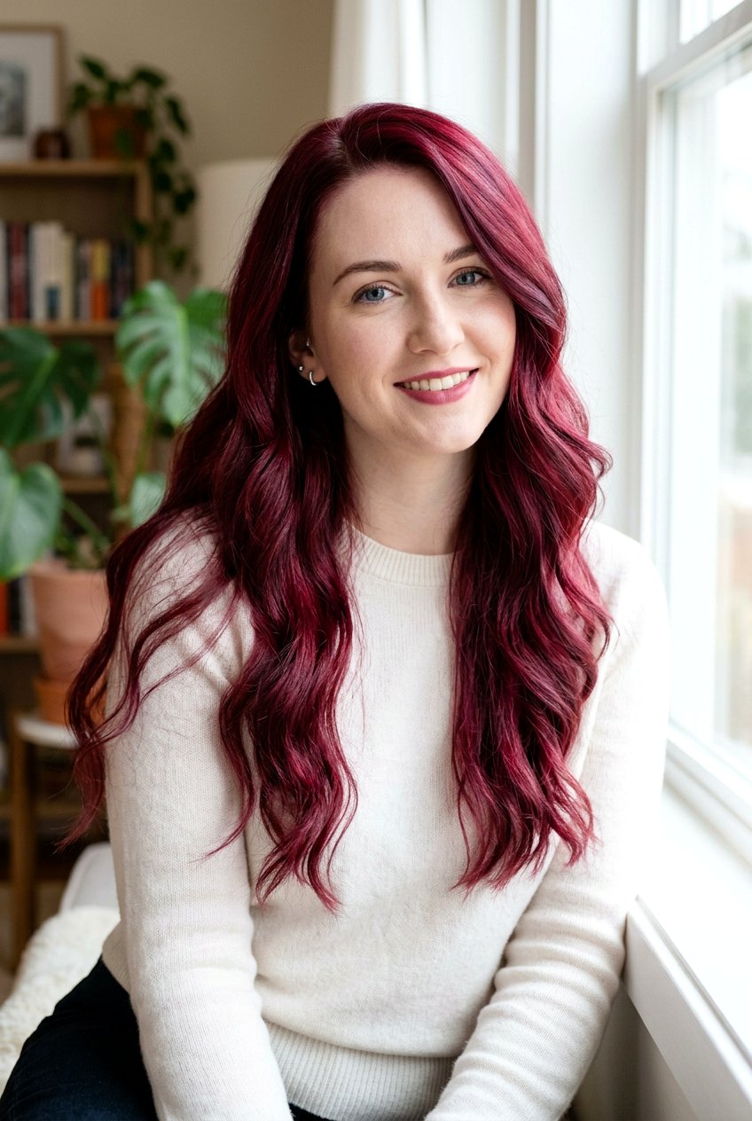 Cranberry Red Hair for Cool Skin Tones - 20 cranberry red hair color - 20 cranberry red hair color