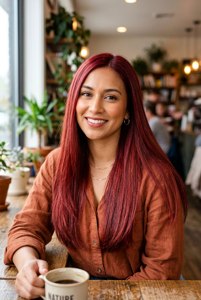 Cranberry Red Hair for Warm Skin Tones - 20 cranberry red hair color - 20 cranberry red hair color