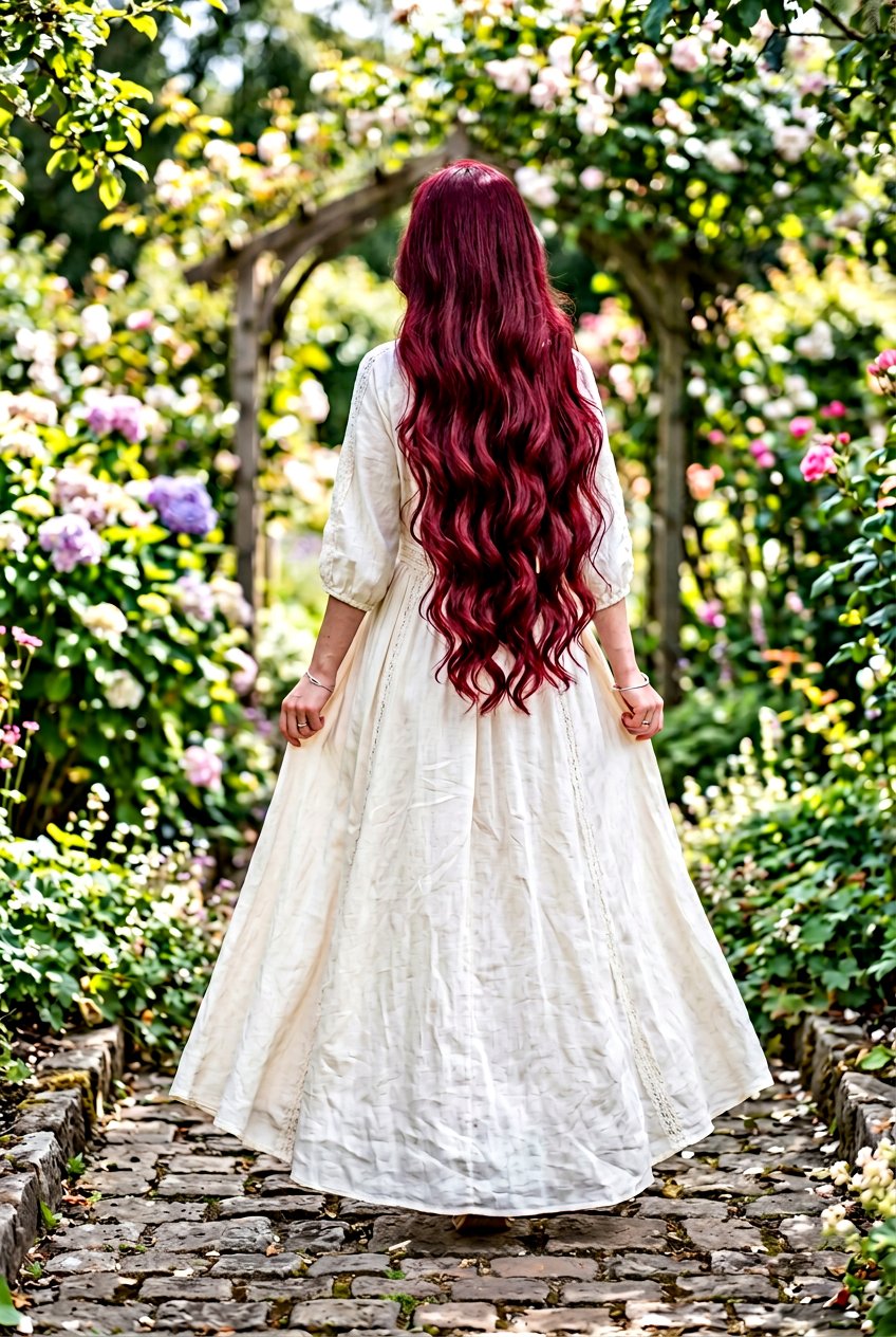 Cranberry Red Long Hair - 20 cranberry red hair color - 20 cranberry red hair color